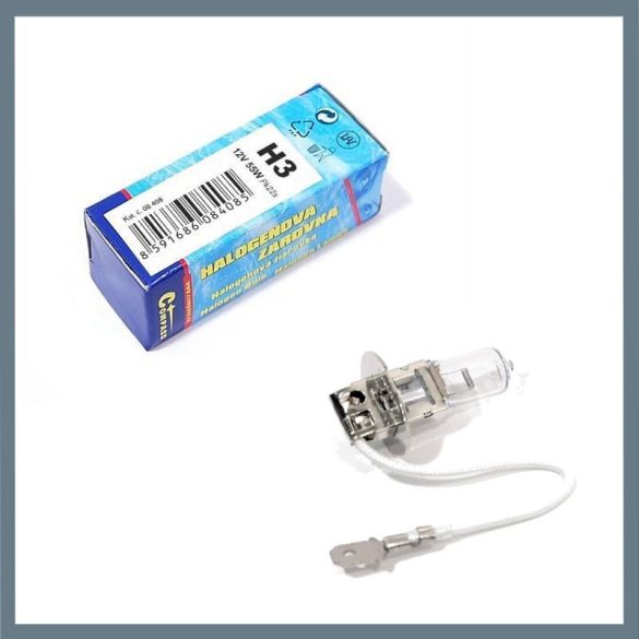 Halogénová autožiarovka H3 12 V 55 W Pk22s 08408