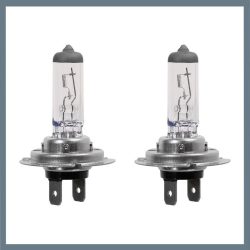   Sada halogénových autožiaroviek – H7, 12 V, 55 W, PX26d, s UV filtrom, 2 ks 08426A