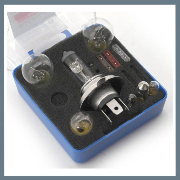 Sada žiaroviek a poistiek H4 – v plastovej krabičke 08502