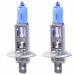   H1 12V 55W halogénová žiarovka do auta – WHITE LASER, xenónový efekt, 2 ks 08629