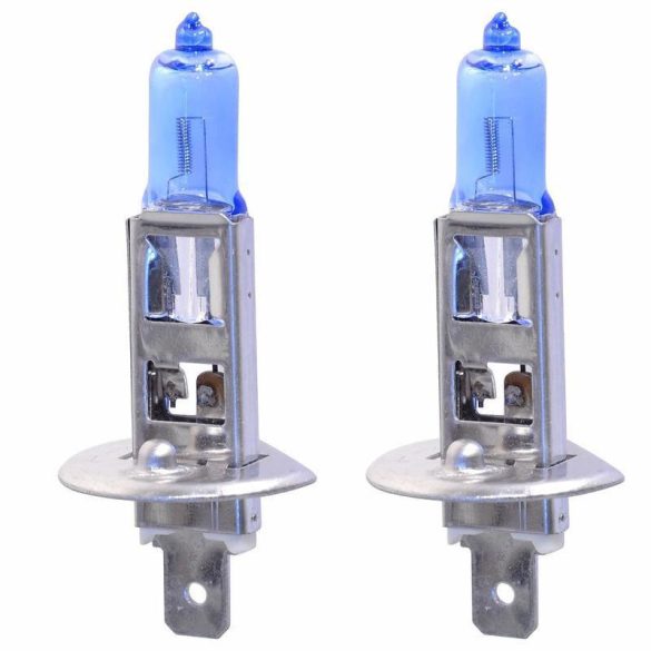 H1 12V 55W halogénová žiarovka do auta – WHITE LASER, xenónový efekt, 2 ks 08629