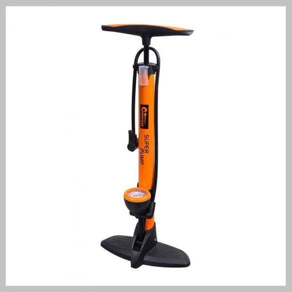 Ručná pumpa SUPER PUMP s tlakomerom – 530 × 38 mm – 09148