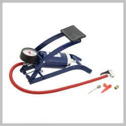 Nožná pumpa s tlakomerom – jednopiestová – 09151