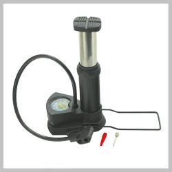 VERTI nožná pumpa s tlakomerom – 09155