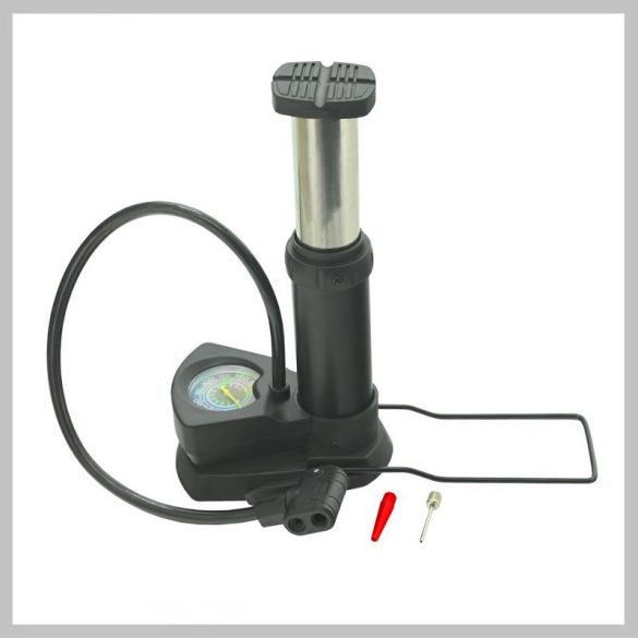 VERTI nožná pumpa s tlakomerom – 09155