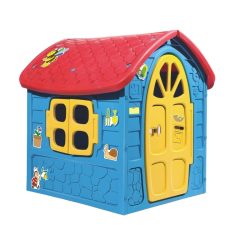   Plastový detský domček Dohány – 120 cm (modrý) 092788_K