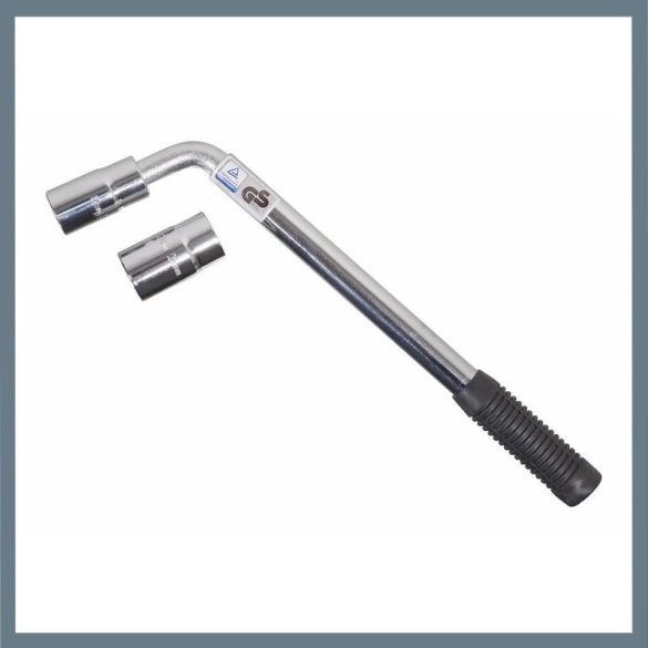 Teleskopický kľúč na kolesá, 17-19/21-23 mm – certifikácia TÜV, GS 09412