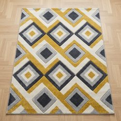   Koberec Franco collection 200 x 290 cm – Žltý, biely, sivý 0B2404-2