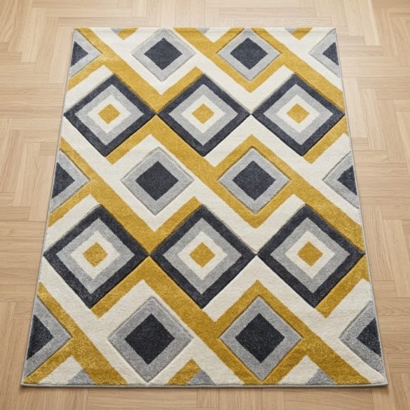 Koberec Franco collection 200 x 290 cm – Žltý, biely, sivý 0B2404-2