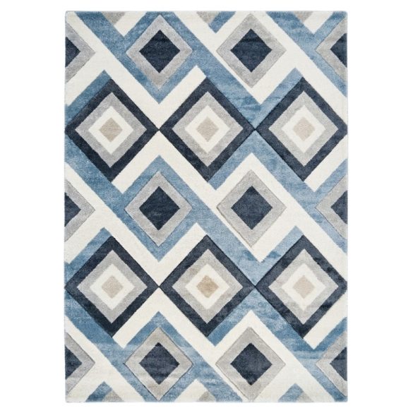 Koberec Franco collection 200 x 290 cm – biely, sivý, modrý 0B2404