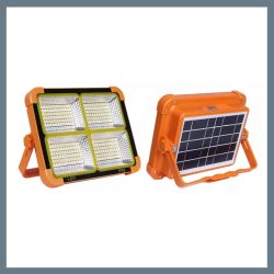   Prenosná vonkajšia solárna lampa, vysoký výkon 200 W, 336 LED diód, ochrana IP66 0T2410