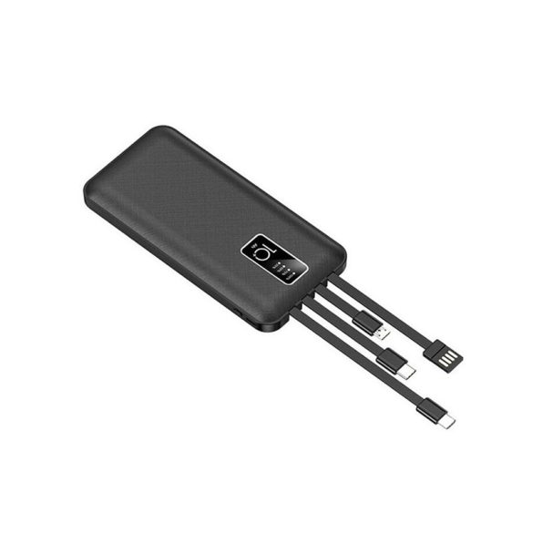 Powerbanka s kapacitou 10 000 mAh a 4 portmi