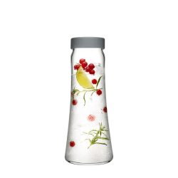   Pasabahce Domáca karafa a sklenená kanvica so sivým plastovým viečkom (1000 ml) 1007287