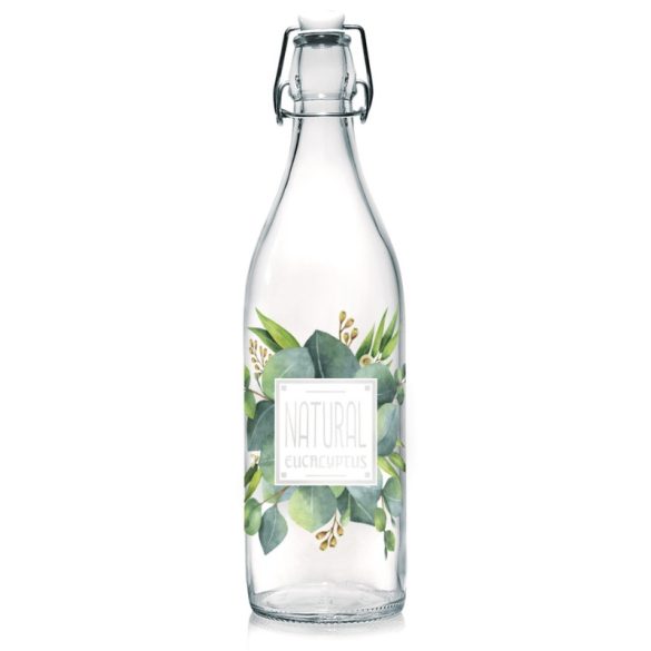 Cerve Eucalyptus Prémium sklenená fľaša s uzáverom – Botanická elegancia (1 l) 1020284