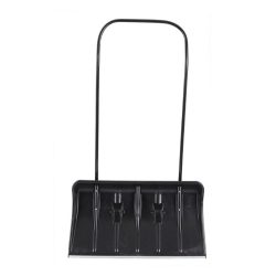 Čierna plastová lopata na sneh 10220