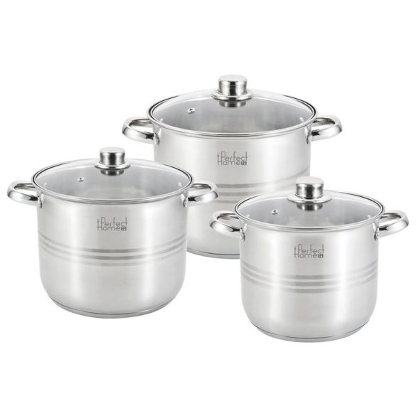 Perfect Home sada nerezových hrncov – 7/9/11 litrov 10224