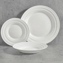   18-dielna súprava riadu Vivalto s opálovým vlnovým vzorom – elegantná, moderná, odolná 10292