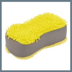   Mikrovláknová špongia na umývanie áut – ŽLTÁ, 23 x 11 x 5 cm 10331