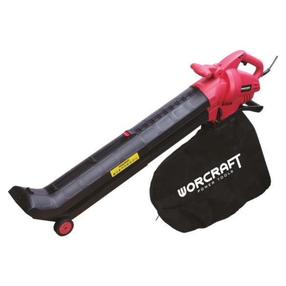 Worcraft VB30-45 elektrický fúkač a vysávač lístia 3000 W, so zberným vakom s objemom 45 litrov 111878
