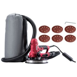   Brúska na sadrokartón Worcraft s prachovým vreckom a LED osvetlením, 800 W, 180 mm – DS08-180 1130510