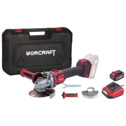   Worcraft SET akumulátorová uhlová brúska, 20 V Li-ion, 125 mm 1130872