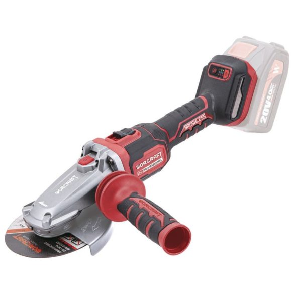 Worcraft HD Professional akumulátorová uhlová brúska, 20 V, 125 mm 113141