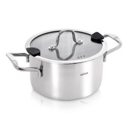   Orion VENICE nerezový hrniec so skleneným vekom (24 cm, 6,2 l) 113375