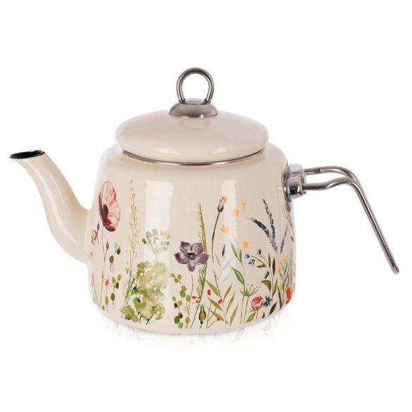 Smaltovaná kanvica s makovým vzorom 1,6 l 113528