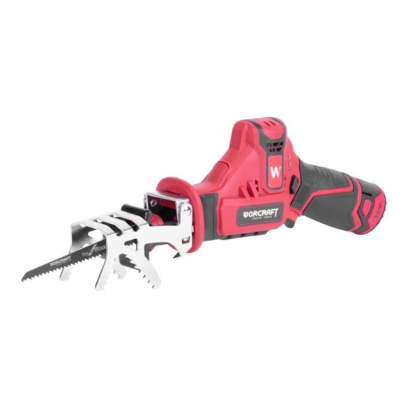 Akumulátorová čelná píla a rezačka konárov Worcraft CSS-12Li – 12 V, 2x 2,0 Ah Li-ion 114276