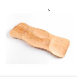 Drevený podnos so 4 priehradkami 114762