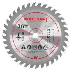   Rezací kotúč pre Worcraft CMCS-S20LiB, 115 x 9,5 mm, 36T, píla 114844