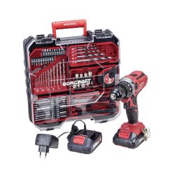   Sada akumulátorovej vŕtačky a skrutkovača Worcraft CD-S20LiW v kufríku 114872