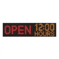   Programovateľná reklamná tabuľa s bežiacim textom 60x12 11539