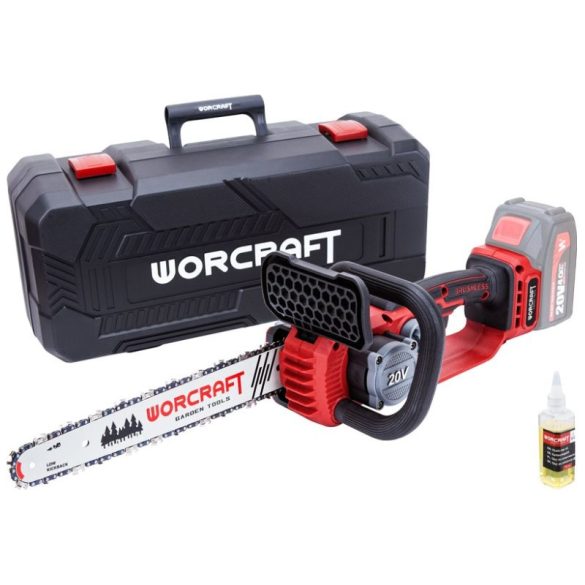 Worcraft CGC-S20LiBD reťazová píla, bezkefová, 20 V Li-ion, 12" reťaz 115851