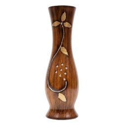   Dekoratívna keramická váza v prevedení imitujúcom drevo 1166032