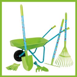   Veľká záhradná sada s trakařom, 8 dielov, 78x36x44 12014