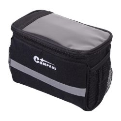   Taška na riadidlá bicykla s priehľadným držiakom na mapu 12030