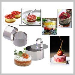   Perfect Home Sada na tvarovanie jedál – kruhová, s vytláčačom 12174