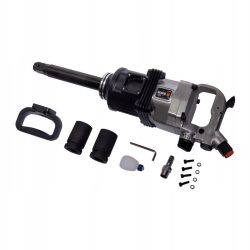   BLACK Pneumatický rázový uťahovák sada – 4950 Nm (1" výstup) 12205