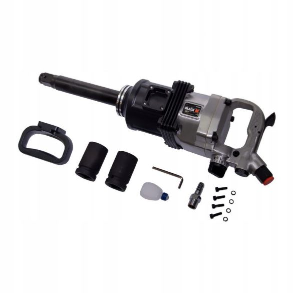 BLACK Pneumatický rázový uťahovák sada – 4950 Nm (1" výstup) 12205