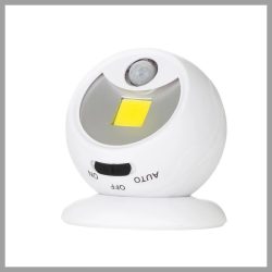   LED COB tristošesťdesiat lampa s magnetickým držiakom bezdrôtová s pohybovým senzorom 12334