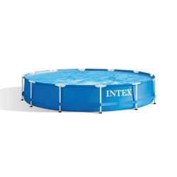   Intex 28210 Metal Frame – kruhový záhradný bazén s kovovým rámom – 366 x 76 cm 128210