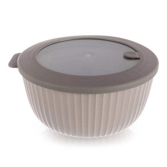 Bežová kuchynská misa s vekom 16,5 cm, 1 l 129282