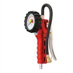   BLACK Pneumatická pištoľ s analógovým manometrom 13153-B