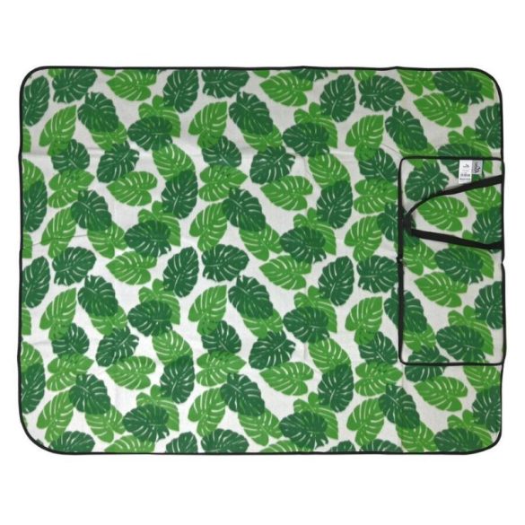 Pikniková deka LEAVES 150×120 cm – s nepremokavou spodnou vrstvou 13582