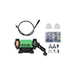   Hofftech multifunkčná elektrická brúska a ostrička s príslušenstvom – 120 W 13925