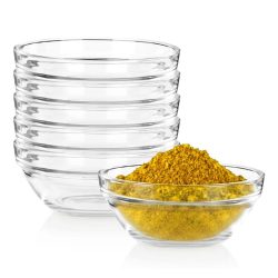   Sada sklenených misiek na omáčky a dipy – 9 cm, 135 ml, 6 ks 139510