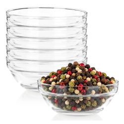   Univerzálna sada sklenených misiek – 10,5 cm, 215 ml, 6 ks 139511
