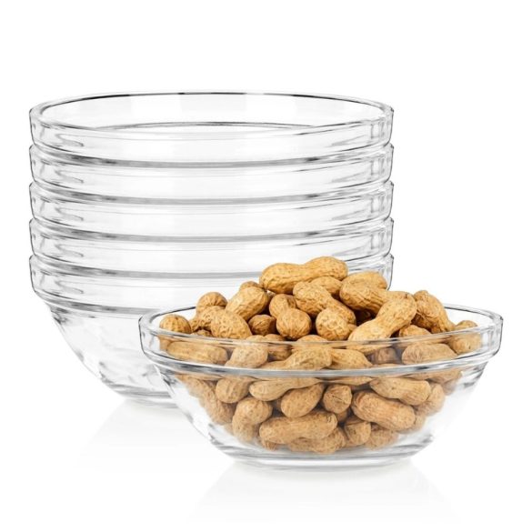 Univerzálna sada sklenených misiek – 14 cm, 470 ml, 6 ks 139513