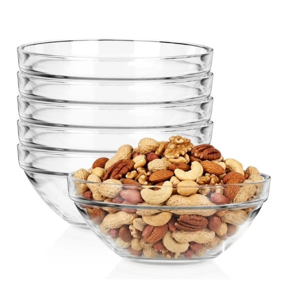 Univerzálna sada sklenených misiek – 17 cm, 830 ml, 6 ks 139514
